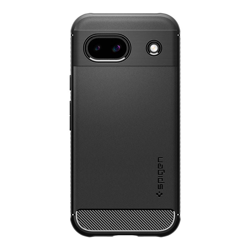 Spigen Rugged Armor, matte black - Google Pixel 8a