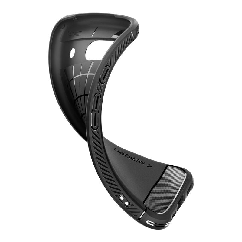 Spigen Rugged Armor, matte black - Google Pixel 8a