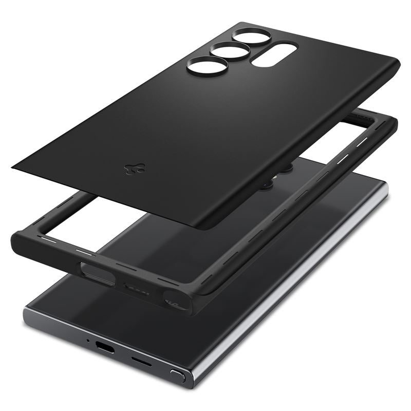Spigen Thin Fit, black - Samsung Galaxy S24 Ultra