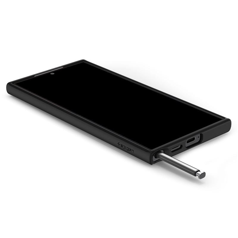 Spigen Ultra Hybrid, matná čierna - Samsung Galaxy S24 Ultra