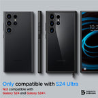 Spigen Ultra Hybrid, matná čierna - Samsung Galaxy S24 Ultra