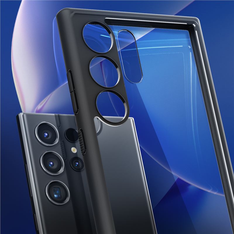 Spigen Ultra Hybrid, matná čierna - Samsung Galaxy S24 Ultra