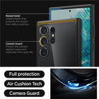 Spigen Ultra Hybrid, matná čierna - Samsung Galaxy S24 Ultra