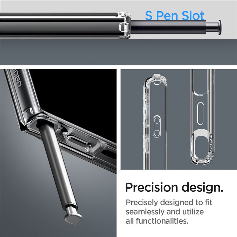 Spigen Ultra Hybrid OneTap Metal Ring MagSafe, white - Samsung Galaxy S24 Ultra