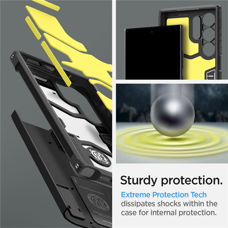 Spigen Tough Armor, black - Samsung Galaxy S24 Ultra