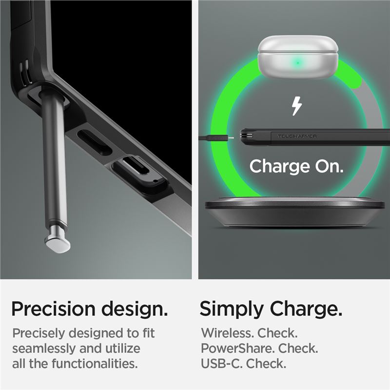 Spigen Tough Armor, black - Samsung Galaxy S24 Ultra