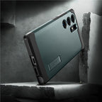Spigen Tough Armor, abyss green - Samsung Galaxy S24 Ultra