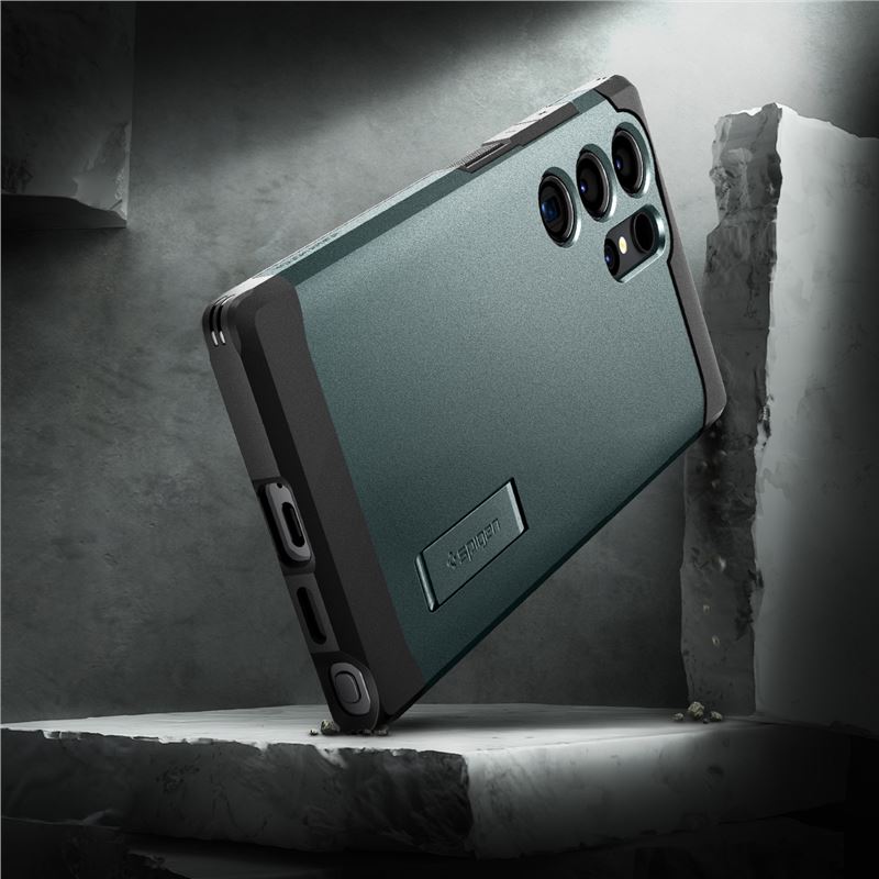 Spigen Tough Armor, abyss green - Samsung Galaxy S24 Ultra