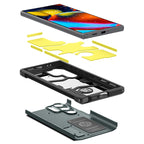 Spigen Tough Armor, abyss green - Samsung Galaxy S24 Ultra