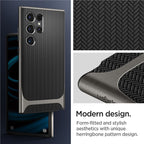 Spigen Neo Hybrid, gunmetal - Samsung Galaxy S24 Ultra