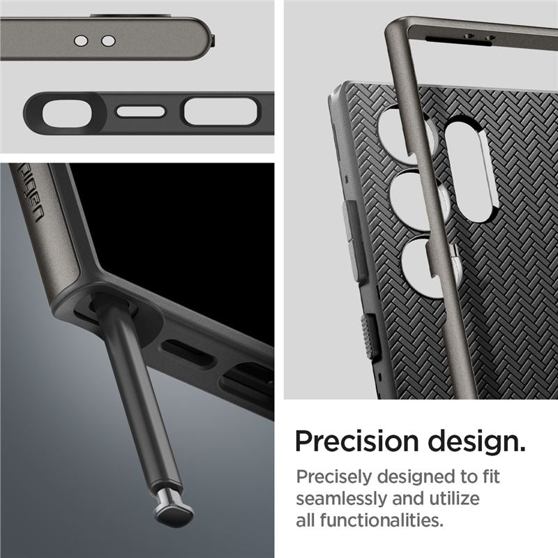 Spigen Neo Hybrid, gunmetal - Samsung Galaxy S24 Ultra