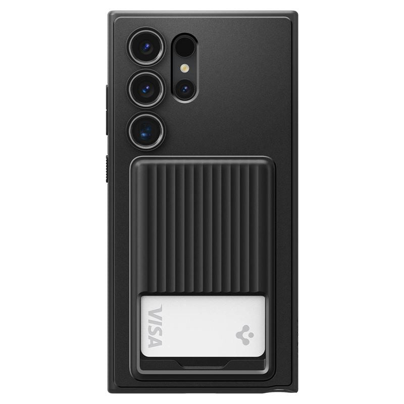 Spigen Liquid Slot, matte black - Samsung Galaxy S24 Ultra