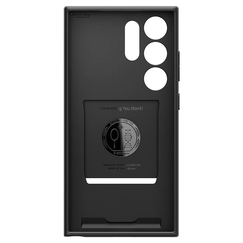 Spigen Liquid Slot, matte black - Samsung Galaxy S24 Ultra