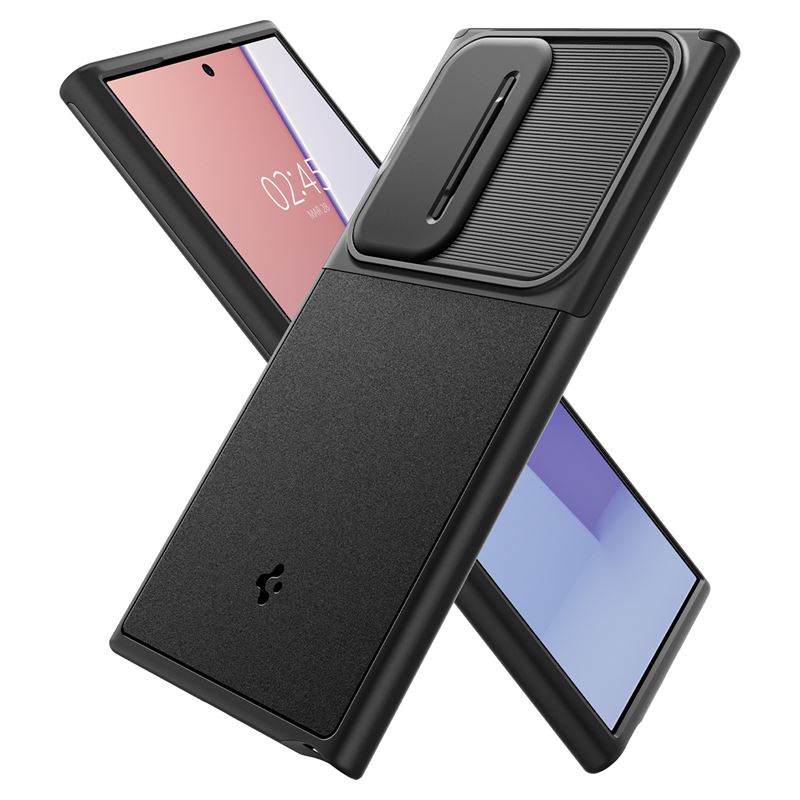 Spigen Optik Armor, black - Samsung Galaxy S24 Ultra
