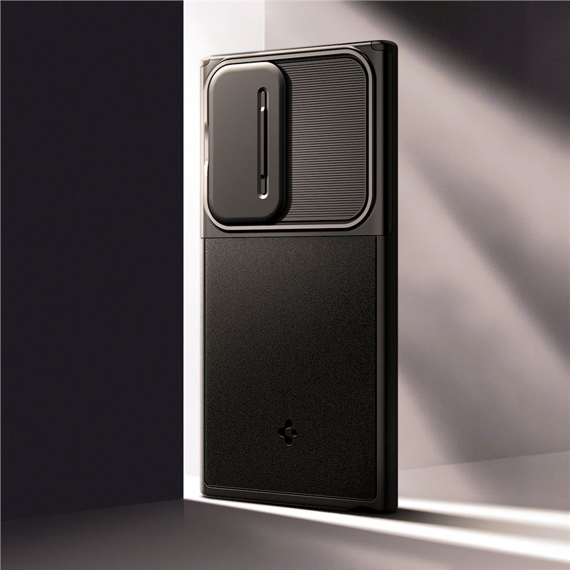 Spigen Optik Armor, black - Samsung Galaxy S24 Ultra