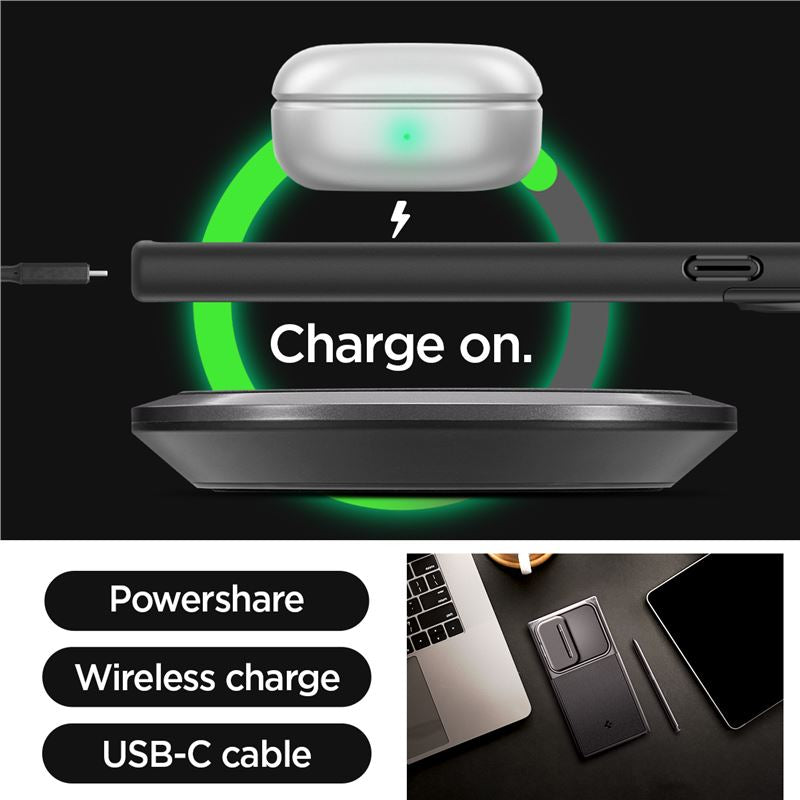 Spigen Optik Armor, black - Samsung Galaxy S24 Ultra