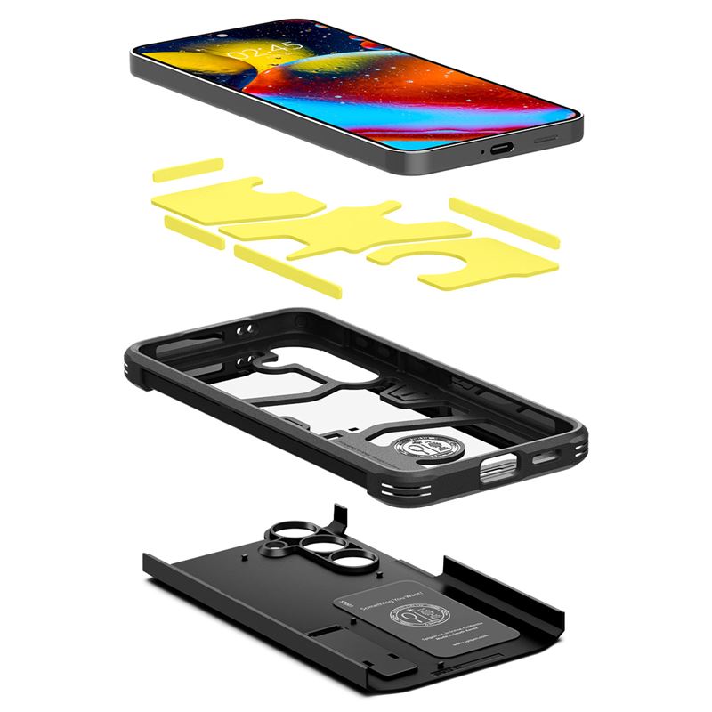 Spigen Tough Armor, čierny - Samsung Galaxy S24+