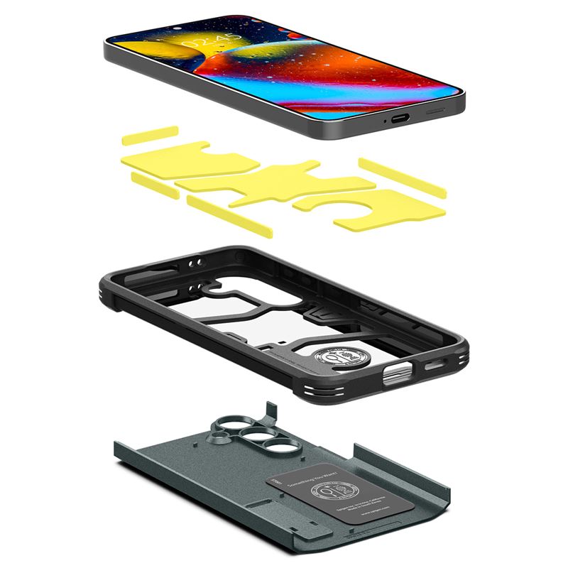 Spigen Tough Armor, abyss green - Samsung Galaxy S24+