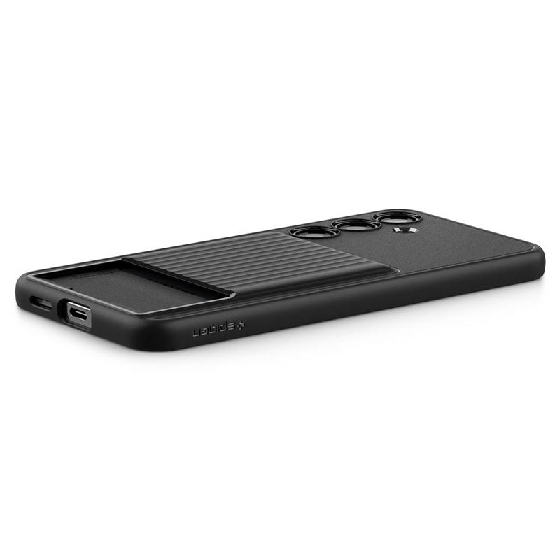 Spigen Liquid Slot, matte black - Samsung Galaxy S24+