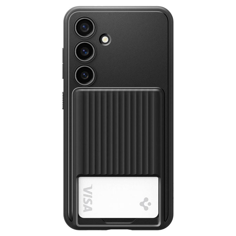 Spigen Liquid Slot, matte black - Samsung Galaxy S24+