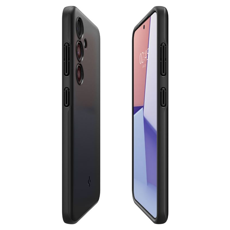 Spigen Thin Fit, čierny - Samsung Galaxy S24