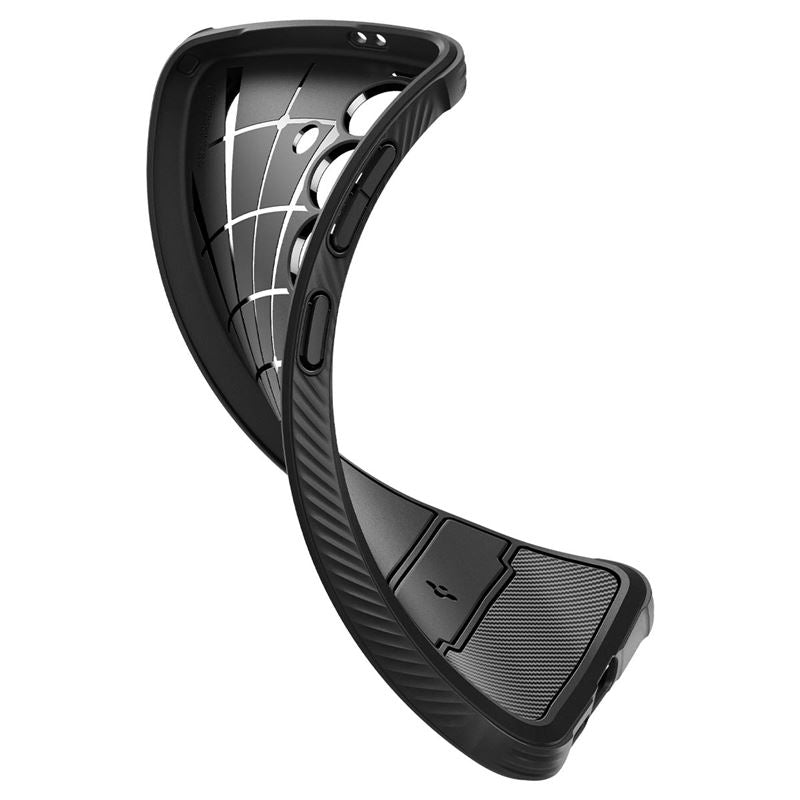 Spigen Rugged Armor, matte black - Samsung Galaxy S24