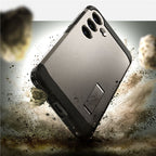 Spigen Tough Armor, gunmetal - Samsung Galaxy S24