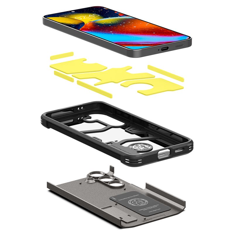 Spigen Tough Armor, gunmetal - Samsung Galaxy S24