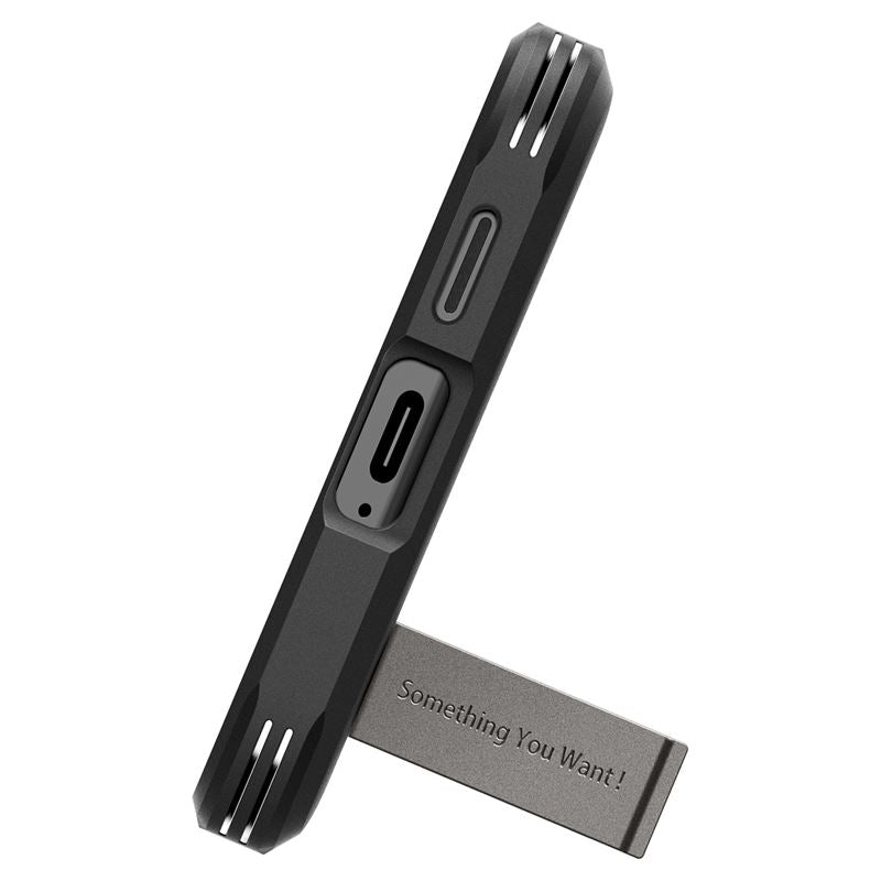 Spigen Tough Armor, gunmetal - Samsung Galaxy S24