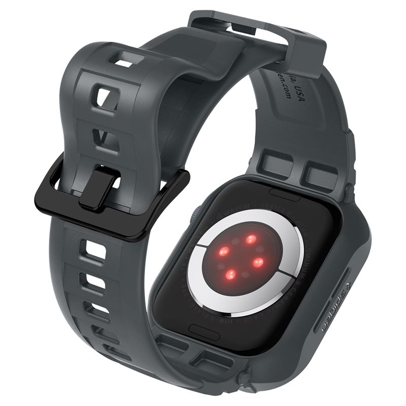 Spigen Rugged Armor Pro, dark gray - Apple Watch 45mm/44mm