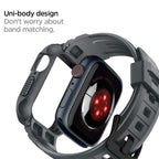 Spigen Rugged Armor Pro, dark gray - Apple Watch 45mm/44mm
