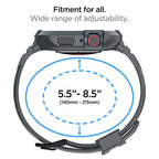 Spigen Rugged Armor Pro, dark gray - Apple Watch 45mm/44mm