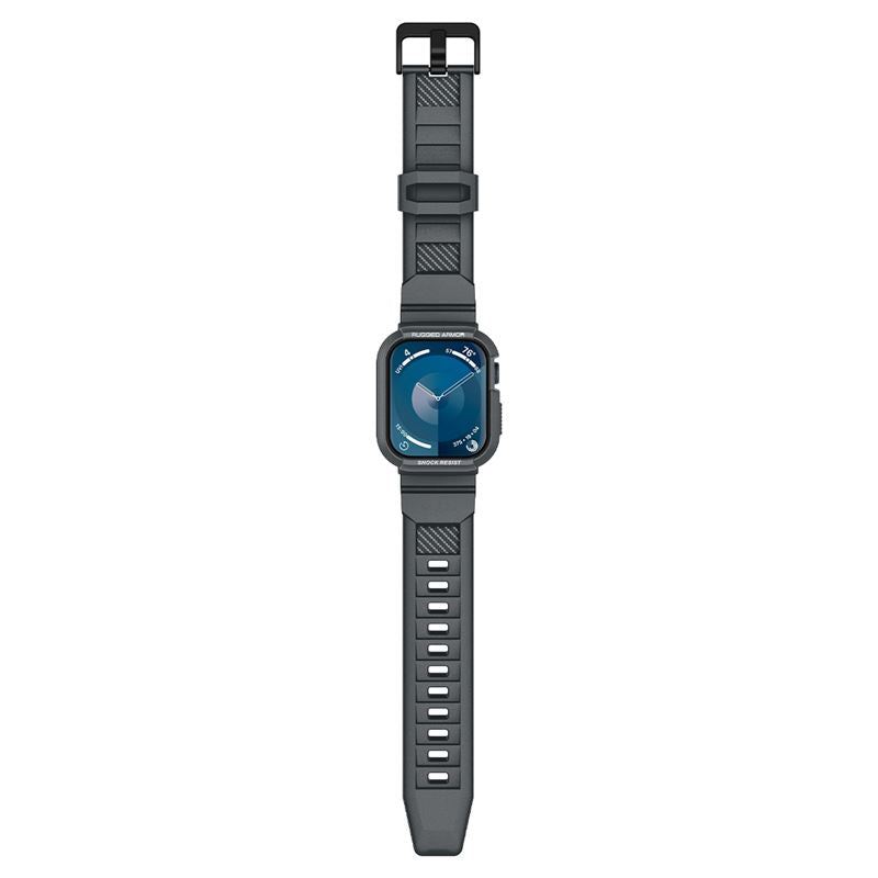 Spigen Rugged Armor Pro, dark gray - Apple Watch 45mm/44mm
