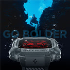 Spigen Rugged Armor Pro, dark gray - Apple Watch Ultra 4/3/2/1 49mm