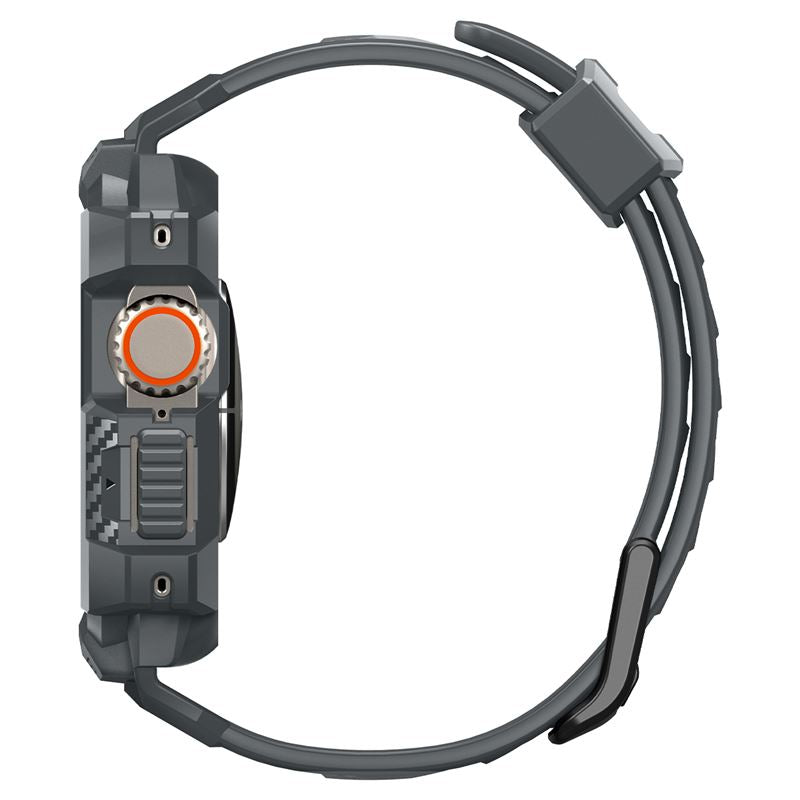 Spigen Rugged Armor Pro, dark gray - Apple Watch Ultra 4/3/2/1 49mm