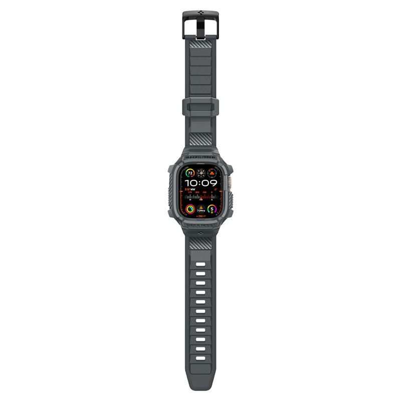 Spigen Rugged Armor Pro, dark gray - Apple Watch Ultra 4/3/2/1 49mm