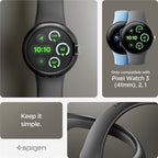 Spigen Thin Fit, black - Google Pixel Watch 3/2/1 (41mm)