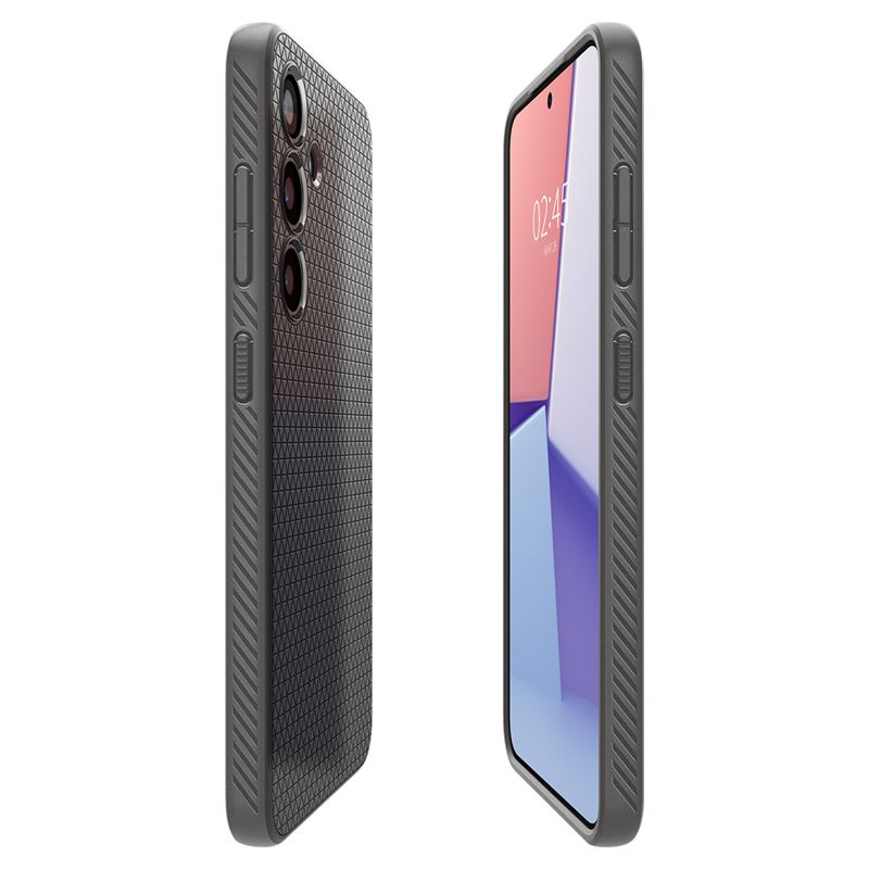 Spigen Liquid Air, granite gray - Samsung Galaxy S24