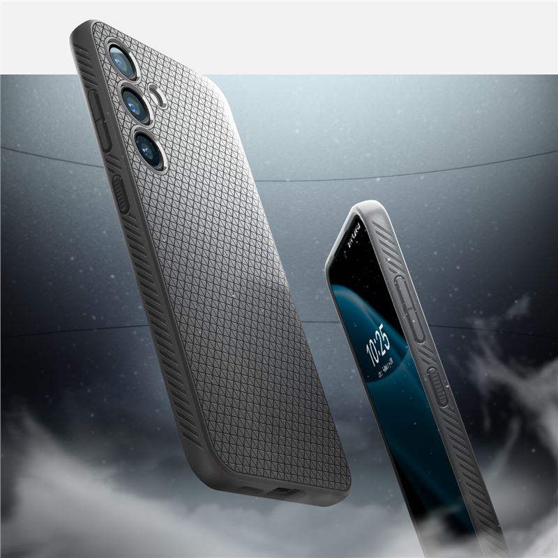 Spigen Liquid Air, granite gray - Samsung Galaxy S24