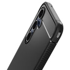 Spigen Rugged Armor, matte black - Samsung Galaxy A55