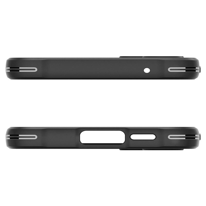Spigen Rugged Armor, matte black - Samsung Galaxy A55