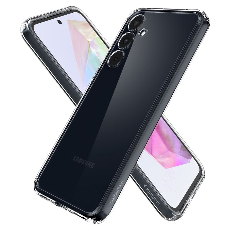Spigen Ultra Hybrid, crystal clear - Samsung Galaxy A35