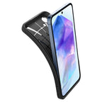 Spigen Liquid Air, matná čierna – Samsung Galaxy A55