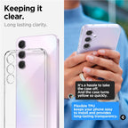Spigen Liquid Crystal, crystal clear - Samsung Galaxy A55