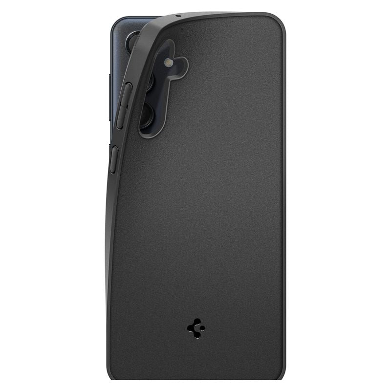 Spigen Essential Sand Blast, matná čierna - Samsung Galaxy M55 5G