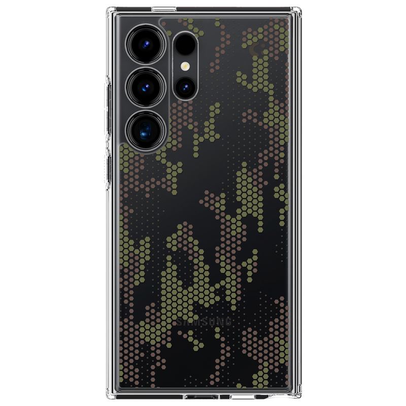 Spigen Ultra Hybrid, digital camo - Samsung Galaxy S24 Ultra