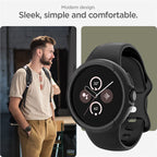 Spigen Liquid Air, matte black - Google Pixel Watch 3 (45mm)