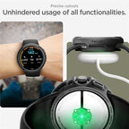 Spigen Liquid Air, matte black - Google Pixel Watch 3 (45mm)