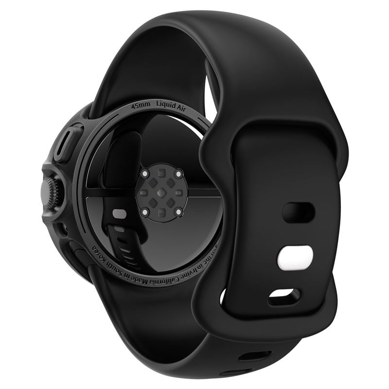 Spigen Liquid Air, matte black - Google Pixel Watch 3 (45mm)