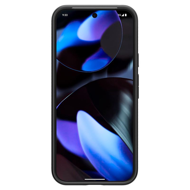 Spigen Liquid Air, matte black - Google Pixel 9 Pro/Pixel 9